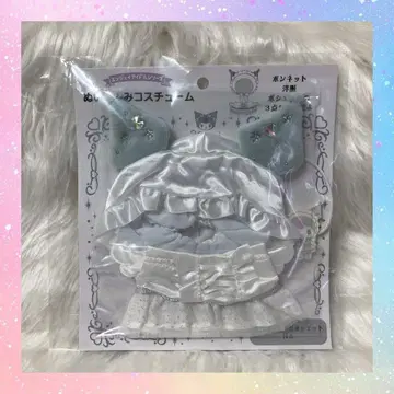 [ 산리오 ] 엔조이 아이돌 순백천사 봉제 인형 코스튬 쿠로미