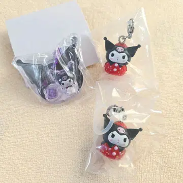 산리오 쿠로미 식완 패키지 참 메지루시 액세서리 딸기