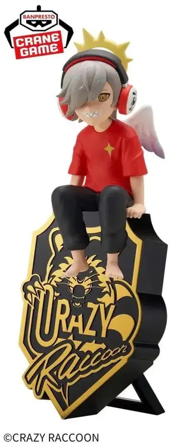 Crazy Raccoon 모니터 탑 피규어 - 달마God-