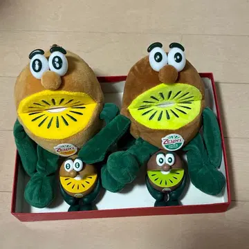 제스프리 키위 브라더스 봉제 인형 마스코트
