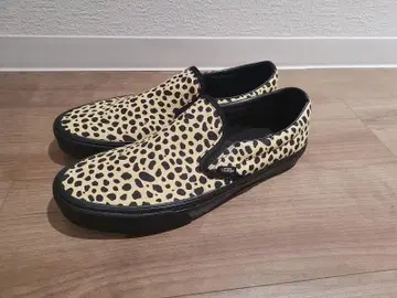 VANS 슬립온 반스 슬립온 표범 무늬 레오파드