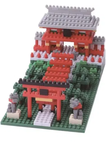 나노블럭 이나리 신사 유명한 이나리 신사