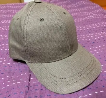 토이즈 맥코이 야구 모자 코튼 헤링본 무지 카키