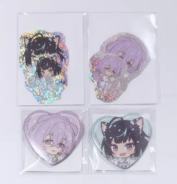 앙스타 난자 캔뱃지 스티커 에스 유메