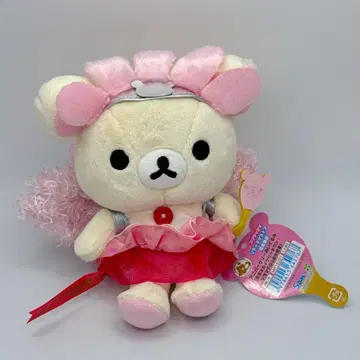 코리락쿠마 삼바 핑크 3주년 기념일 봉제 인형 한정판