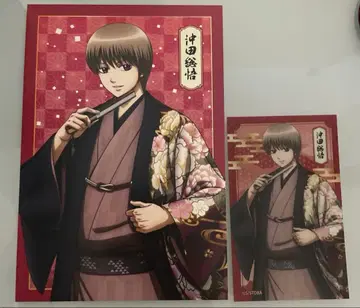 은혼 오키타 소고 클리어 시트 엽서 구매 혜택 마루이