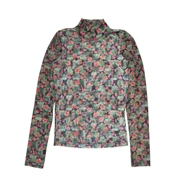 Henrik Vibskov 하이넥 시어 티셔츠 파워넷