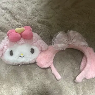 산리오 마이멜로디 머리띠 피아노 미니백