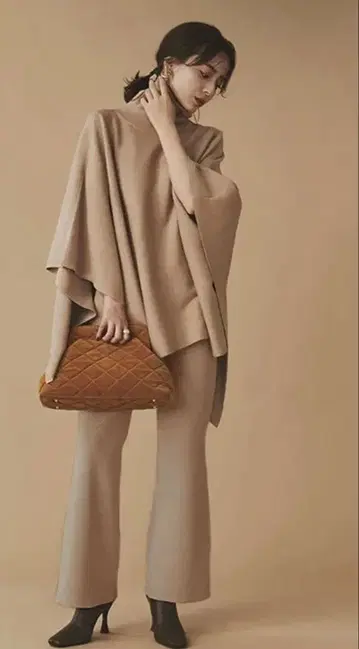 [ 새상품급 ] anuans 케이프 니트