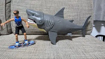 와일드 퀘스트 메가샤크 메갈로돈 죠스 JAWS 상어 피규어