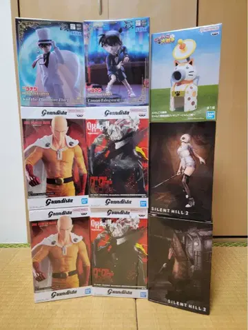 Grandista 사일런트 힐 외 피규어 9개 세트 미개봉 새상품