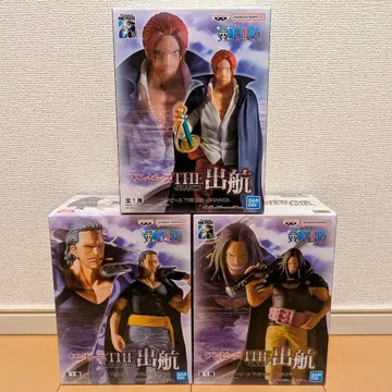 원피스 THE 출항 빨간머리 해적단 샹크스 벡맨 야솝 3종 세트
