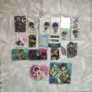 사진 2장 앙스타 사자나미 쥰 굿즈 묶음 판매