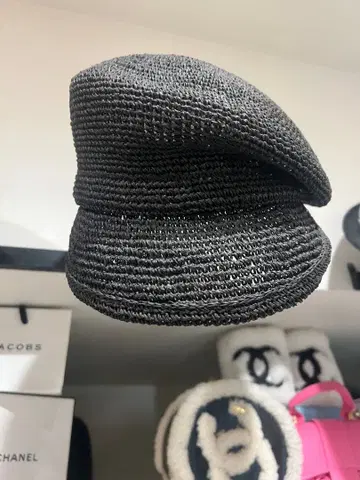 카시라 블랙 스트로우 헌팅 캡