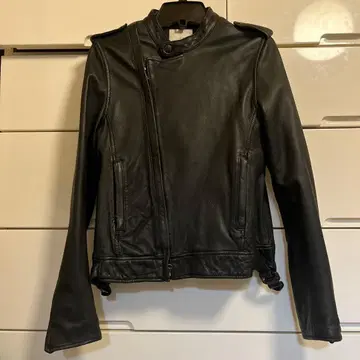 Studious 양가죽 레더 자켓 사이즈 1 스튜디오스