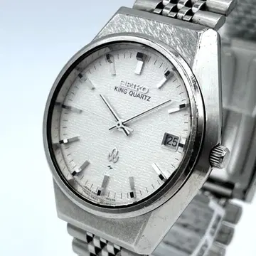 가동품 SEIKO 킹 쿼츠 입체 인덱스 0852-8020-G