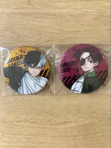 WIND BREAKER 윈브레 글리터 캔뱃지 사쿠라 하루카 스오우 하야토