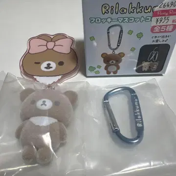 리락쿠마 차이로이코구마 플로키 마스코트 네오리라 복권 클립