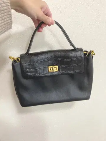 악어 엠보싱 숄더백 2way 백