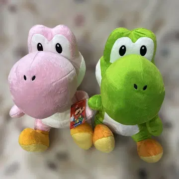 슈퍼 마리오 특대형 사이즈 봉제 인형 앉은 요시