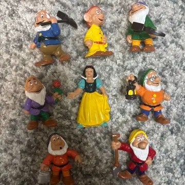 백설공주와 7명의 난쟁이 피규어 세트 6cm