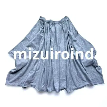 새상품급 mizuiro ind 미즈이로 인드 보트넥 개더 튜닉