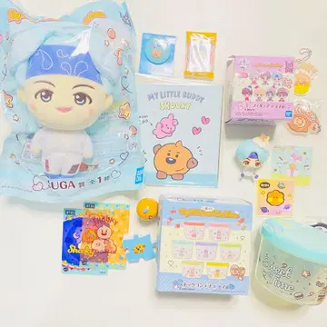 BTS BT21 TinyTAN 방탄소년단 shooky SUGA 윤기