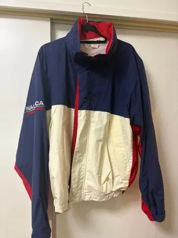 [90s 레어] NAUTICA 컴페티션 나일론 자켓 네이비 빨흰