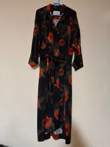 HENRIK VIBSKOV 꽃무늬 롱 셔츠 원피스 S 사이즈