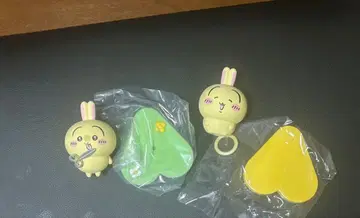 토끼투성이 피규어 2체 세트