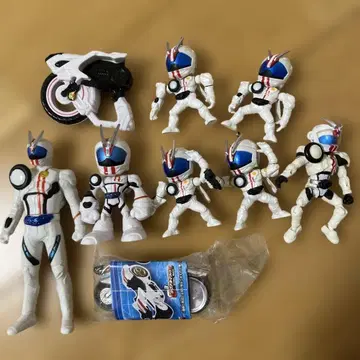 가면라이더 드라이브 피규어 7체 세트 바이크 포함