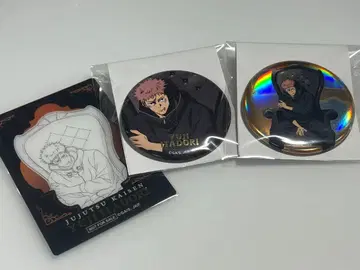 주술회전 이타도리 유우지 PLAZA LOFT 한정판 캔 배지 클리어 카드