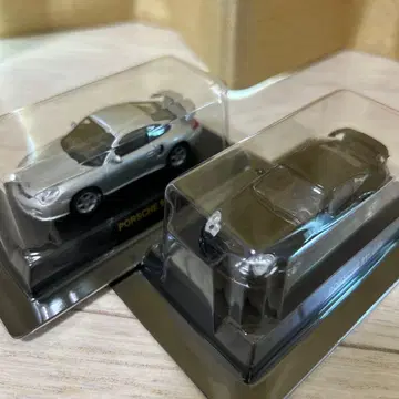 교쇼 [ 1/64 포르쉐 미니카 컬렉션 ] 포르쉐 911 GT2 2대