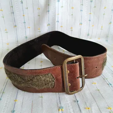 가죽 울 웨빙 벨트 폭넓은