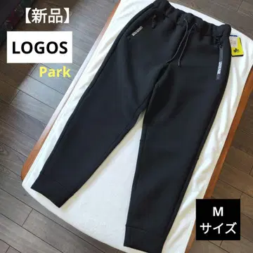 [ 새상품 ] LOGOS 로고스 스웨트 팬츠 조거 팬츠 블랙 M