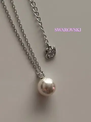 SWAROVSKI Tricia 모조 진주 목걸이