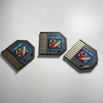 록맨 에그제 배틀칩 블루스 3종 세트 무인 & SP & EX