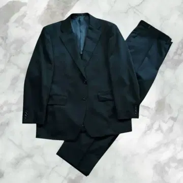 vintage 싱글 브레스 수트 셋업 블랙 관혼상제 비즈니스