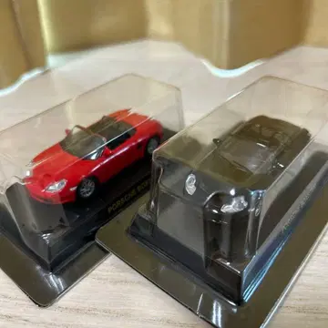 교쇼 [ 1/64 포르쉐 미니카 컬렉션 ] 포르쉐 BOXSTER 2대