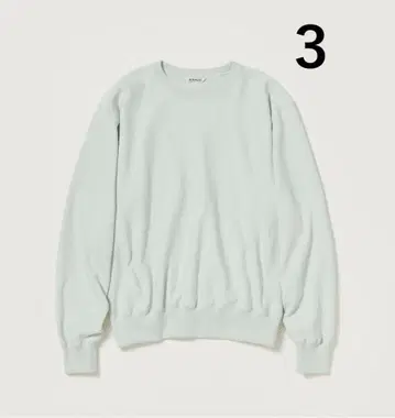 AURALEE 26SS SMOOTH SOFT BD SWEAT P/O 3