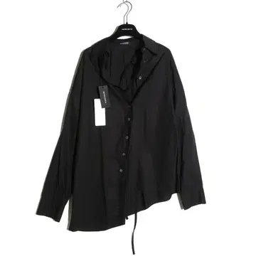 ANN DEMEULEMEESTER 드롭 숄더 포플린 셔츠 36