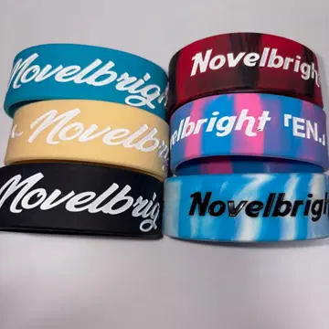 [레어] Novelbright 인디 러버 밴드 12개 세트