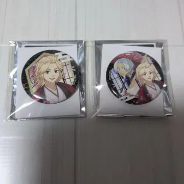 도쿄 리벤저스 겨울 기모노 사노 만지로 이자나 블랙 캔뱃지