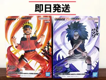 NARUTO 피규어 우즈마키 나루토 & 우치하 사스케 2체 세트