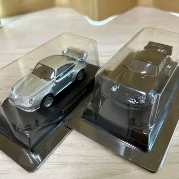 교쇼 [ 1/64 포르쉐 미니카 컬렉션 ] 포르쉐 911 GT2 2대