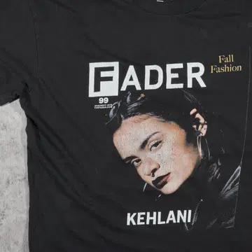 THE FADER KEHLANI 케라니 표지 디자인 T셔츠 R&B