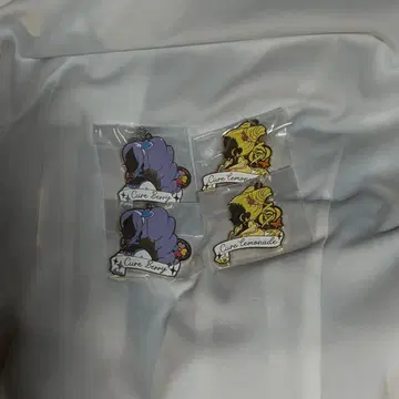 프리큐어 키링 4개 세트 큐어 레모네이드 큐어 베리