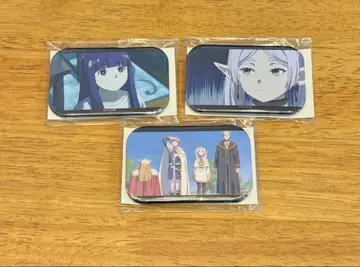 장송의 프리렌 장면 사진 캔뱃지 복권 마루이 팝업 한정판 창작