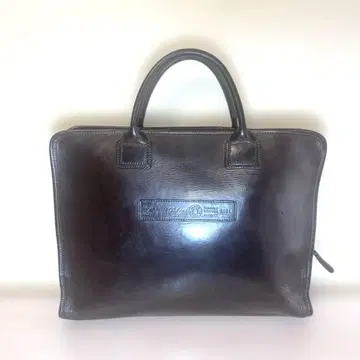 Felisi 페리지 가죽 비즈니스 백 브라운