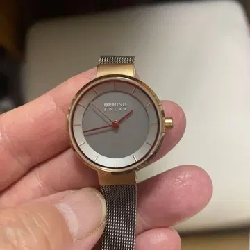 BERING 손목시계 작동 확인 완료 솔라